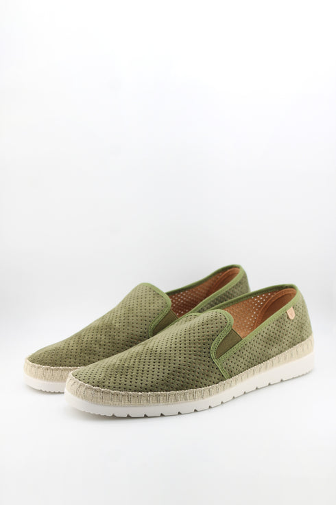 Verbenas Men Textured Slip-On Espadrille Loafers